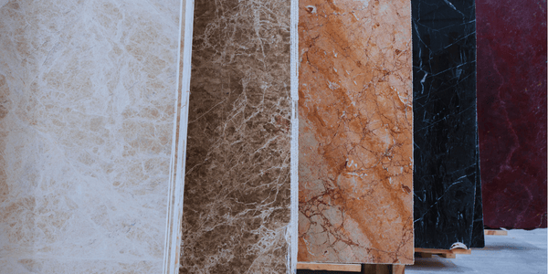 Variety of marble